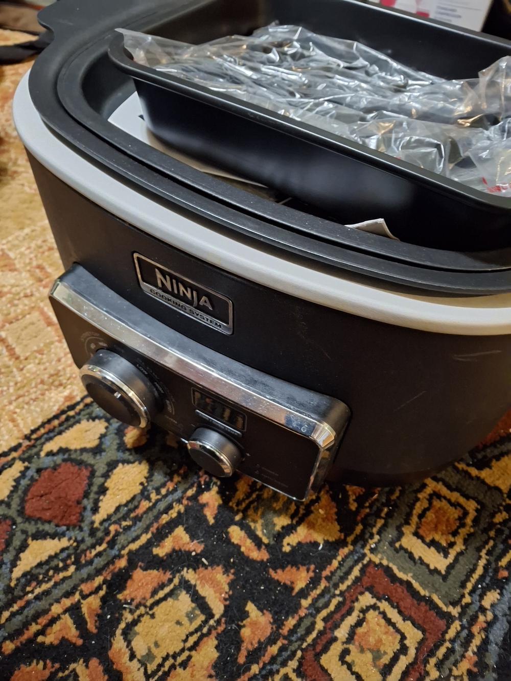 Ninja 3-in-1 Cooking System in Black and Silver